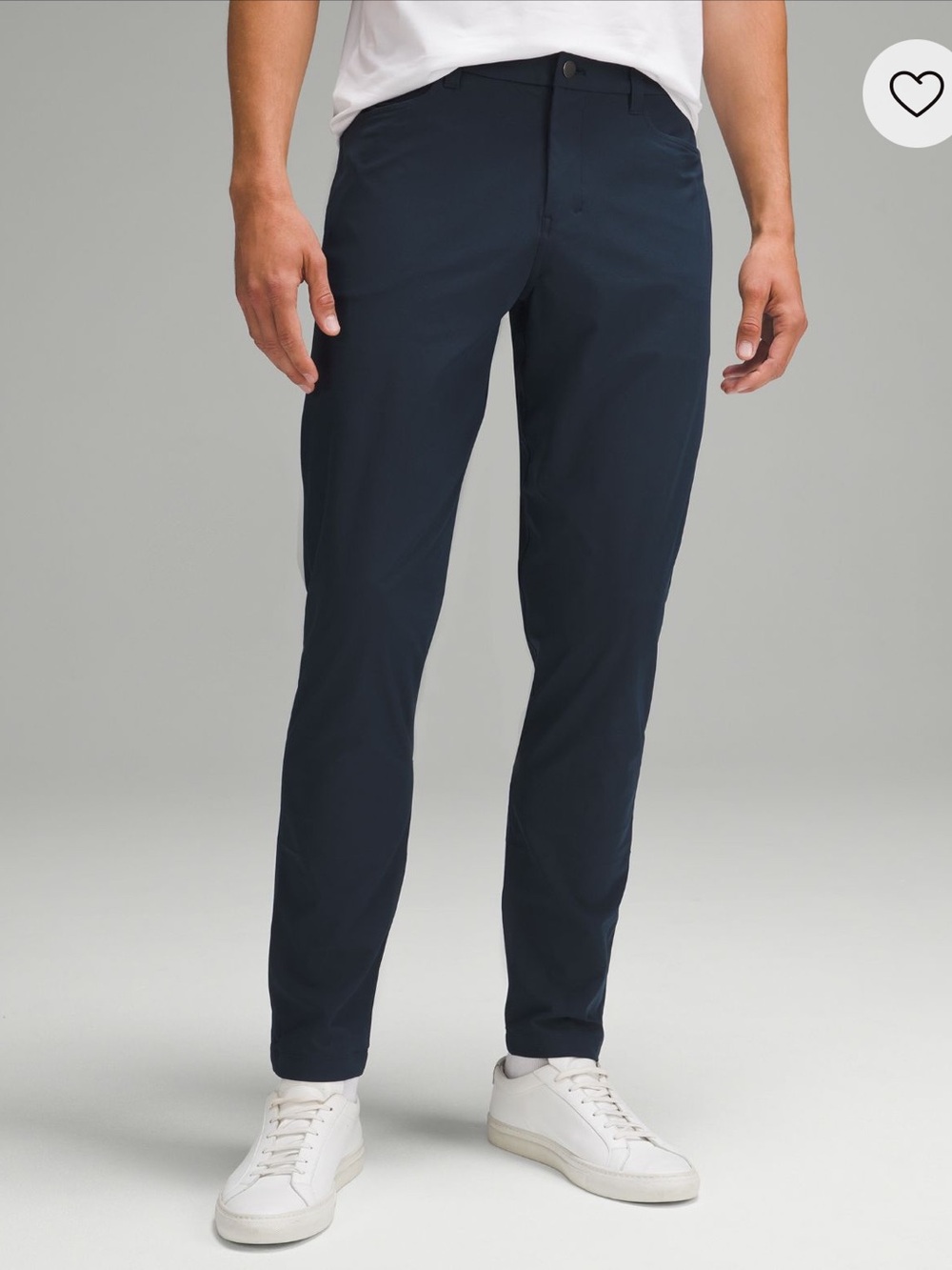Lululemon ABC Slim-Fit 5 Pocket Pants – True Navy – Size 40 x 34
